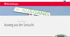 Desktop Screenshot of porno-ausweg.de
